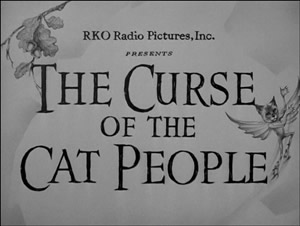 Curse of the Cat People title card