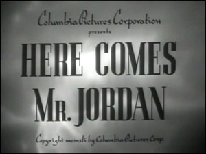 Here Comes Mr. Jordan title card