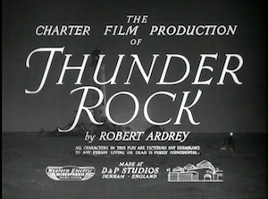 Thunder Rock title card