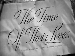 The Time of Their Lives title card