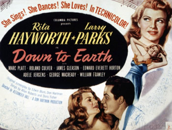 Down to Earth poster