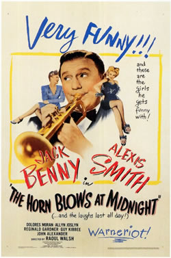 Horn Blows at Midnight poster