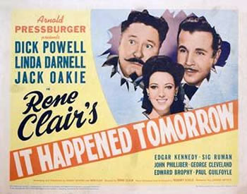 It Happened Tomorrow poster