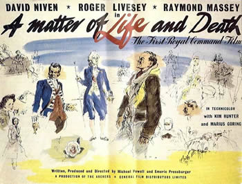 A Matter of Life and Death poster