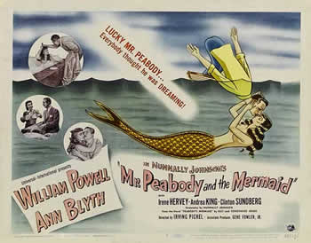 Mr Peabody and the Mermaid poster