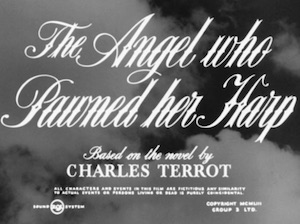 The Angel Who Pawner Her Harp Title Card