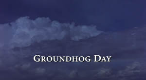 Groundhog Day title card