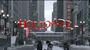 Holidaze title card