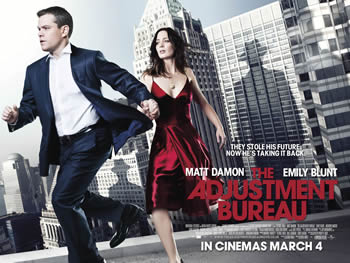 The Adjustment Bureau poster