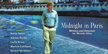 Midnight in Paris poster